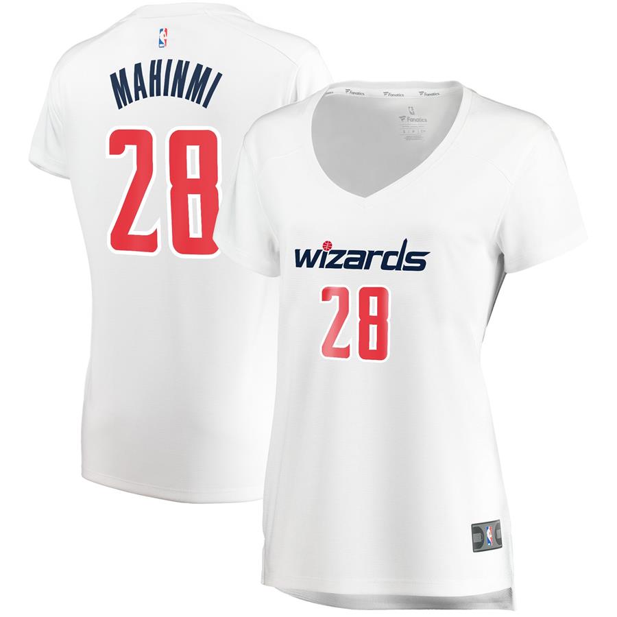 Ian Mahinmi Washington Wizards Fanatics Branded Women's Fast Break Player Jersey - Association Edition - White