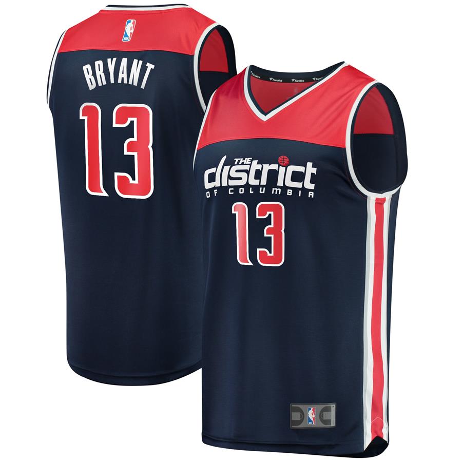 Thomas Bryant Washington Wizards Fanatics Branded Fast Break Player Jersey - Statement Edition - Navy