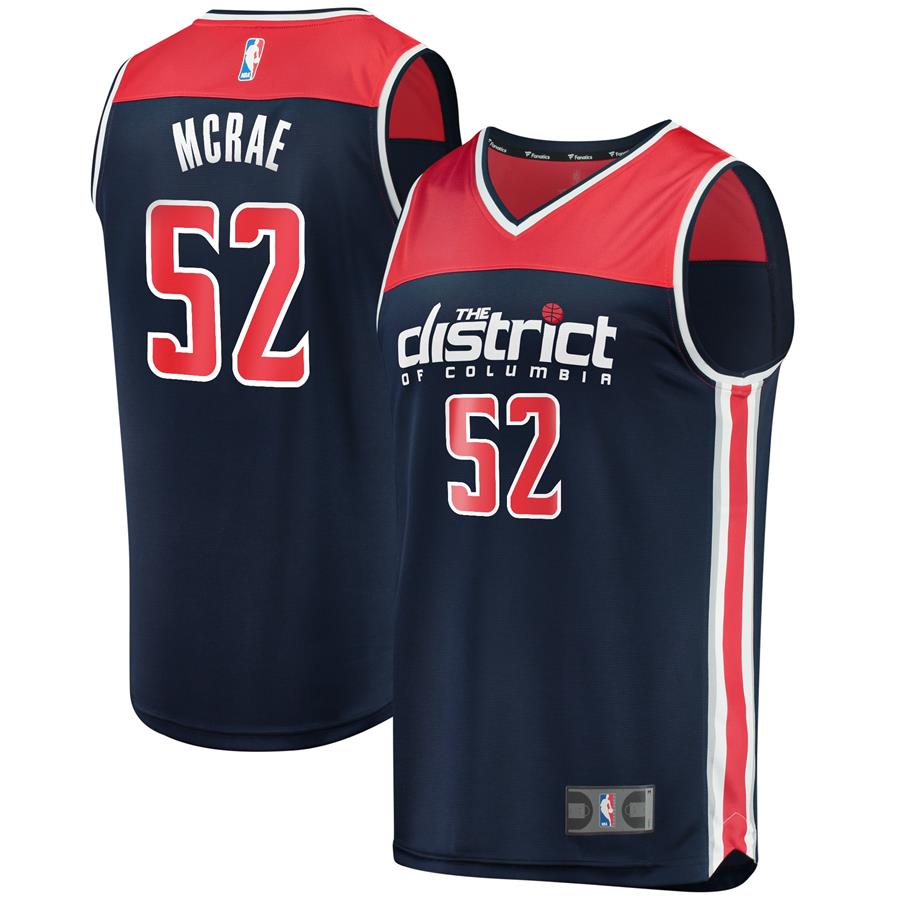 Jordan McRae Washington Wizards Fanatics Branded Fast Break Player Jersey - Statement Edition - Navy
