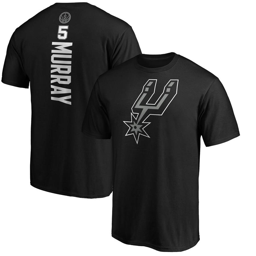 Dejounte Murray San Antonio Spurs Fanatics Branded Playmaker Name & Number T-Shirt - Black