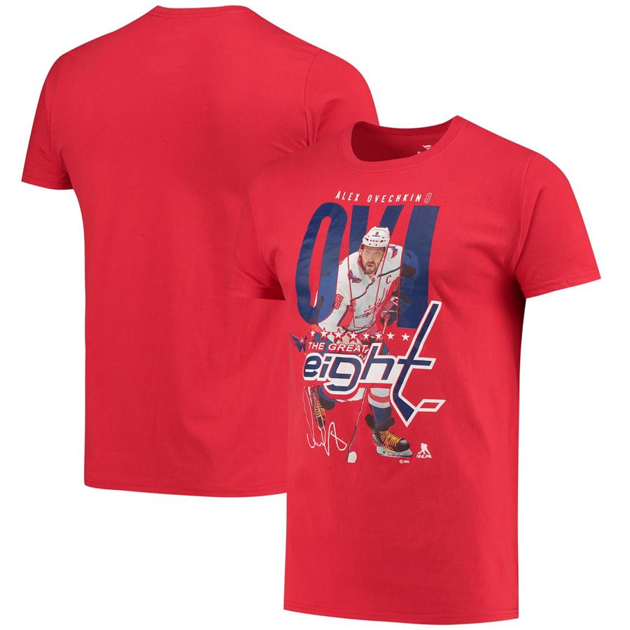 Alexander Ovechkin Washington Capitals Fanatics Branded Player Hometown T-Shirt - Red