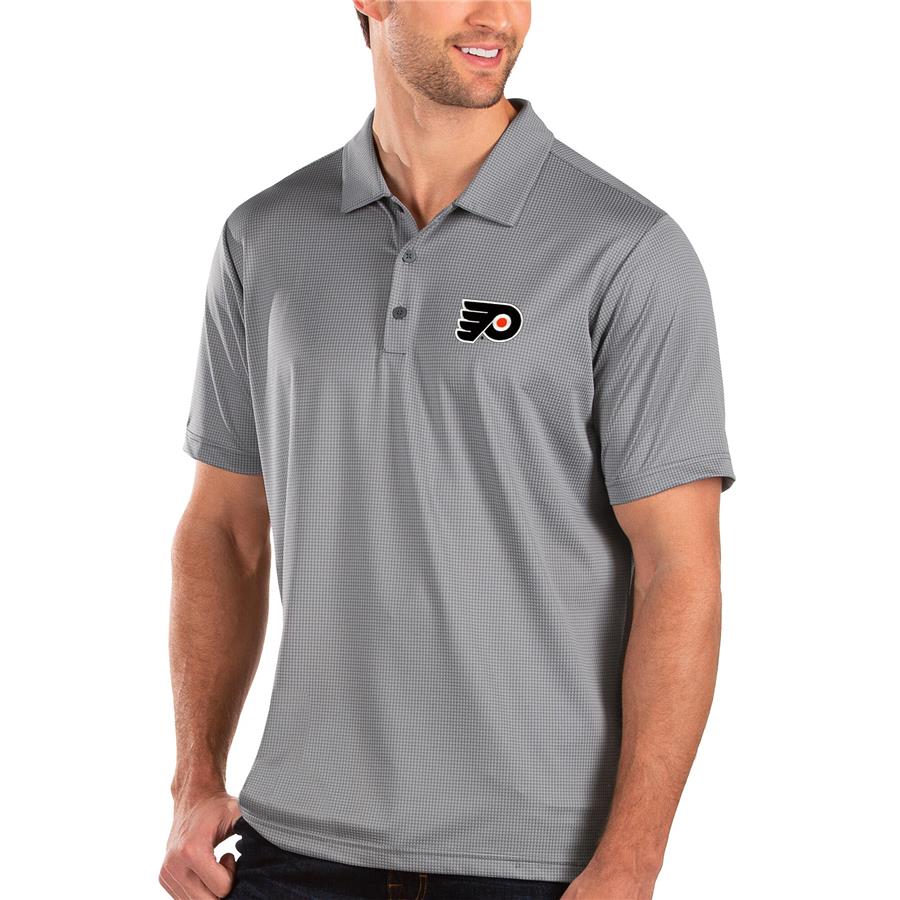 Philadelphia Flyers Antigua Balance Polo - Gray