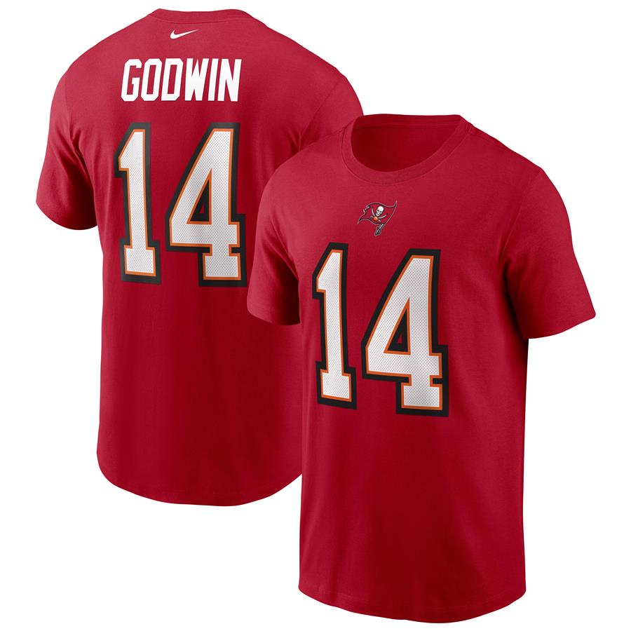 Chris Godwin Tampa Bay Buccaneers Nike Name & Number T-Shirt - Red