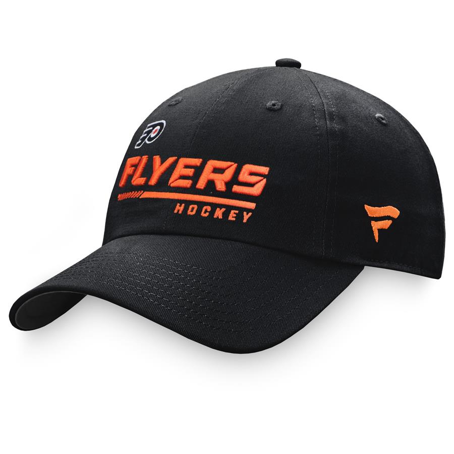 Philadelphia Flyers Fanatics Branded Authentic Pro Locker Room Adjustable Hat - Black