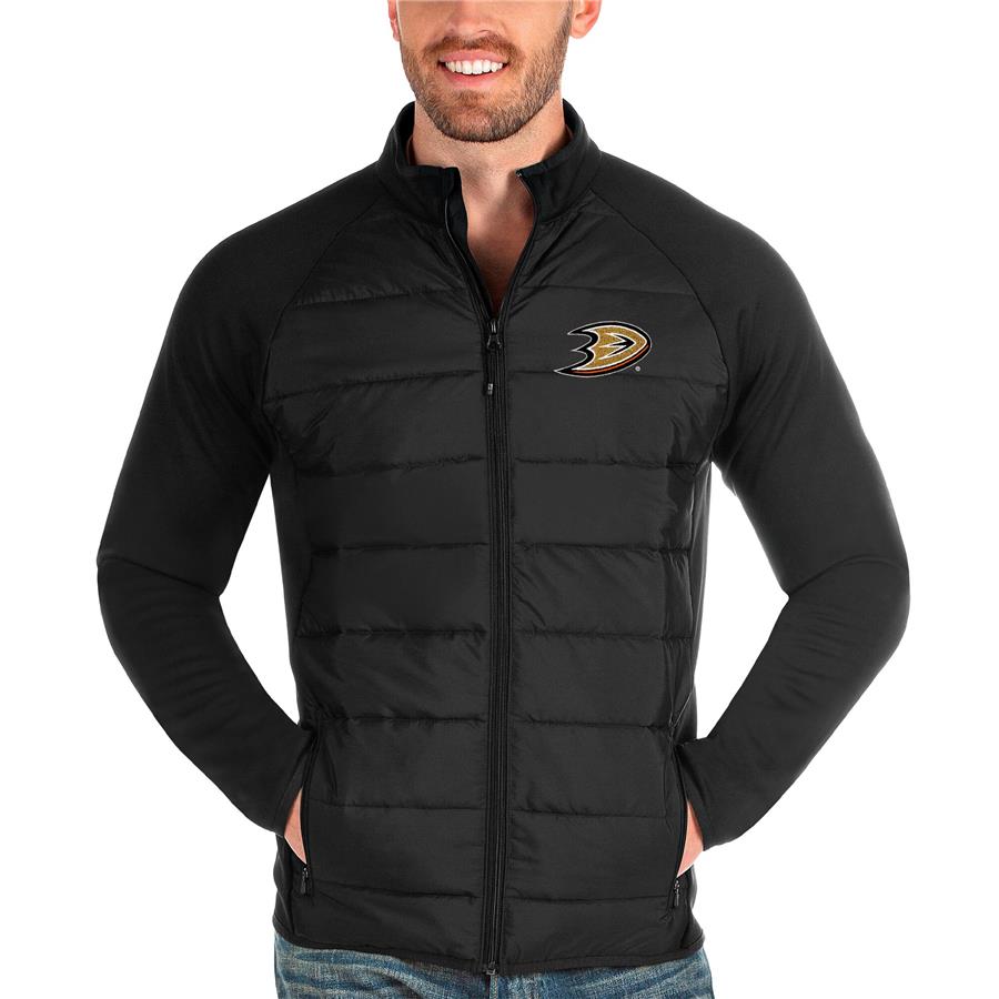 Anaheim Ducks Antigua Altitude Full-Zip Jacket - Black