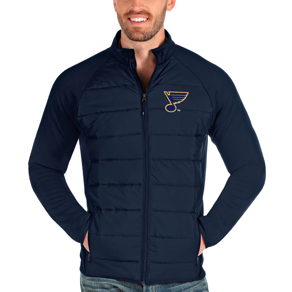 St. Louis Blues Antigua Altitude Full-Zip Jacket - Navy