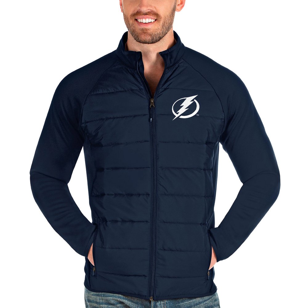 Tampa Bay Lightning Antigua Altitude Full-Zip Jacket - Navy