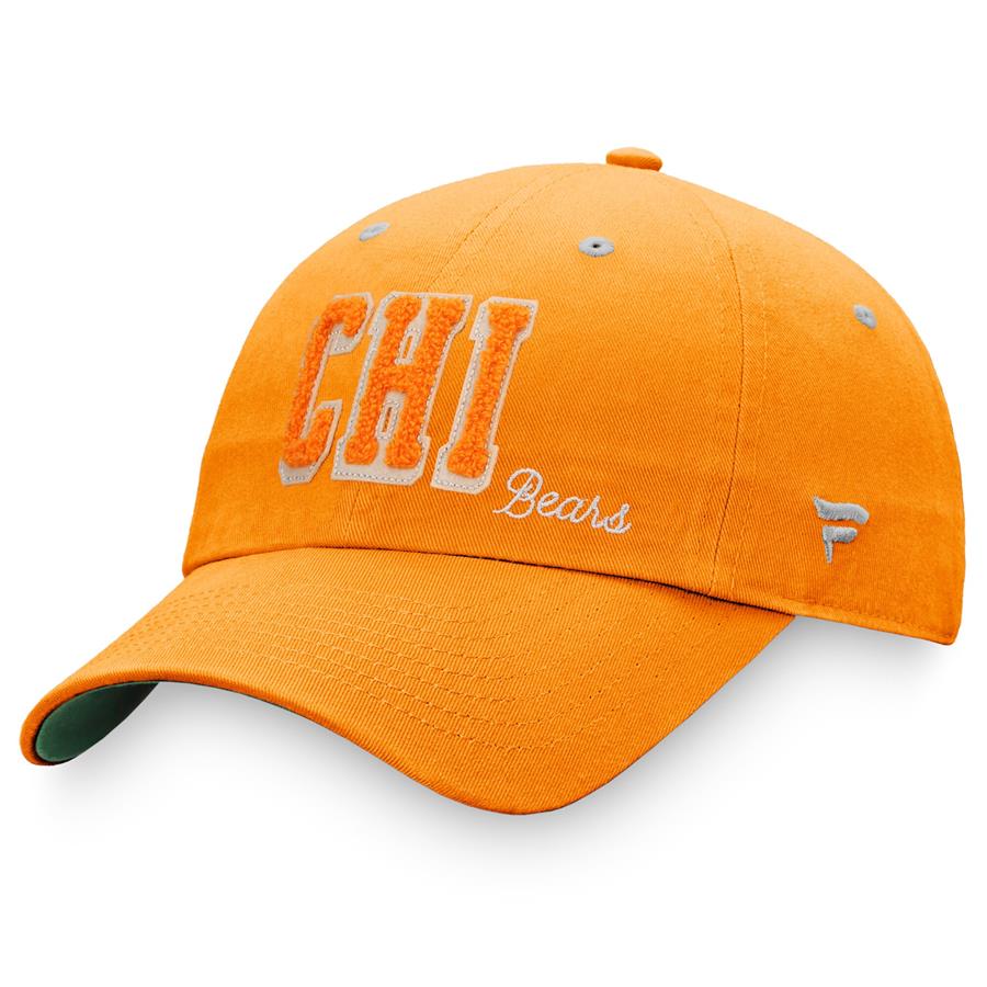 Chicago Bears Fanatics Branded Women's True Classic Scoreboard Adjustable Hat - Orange