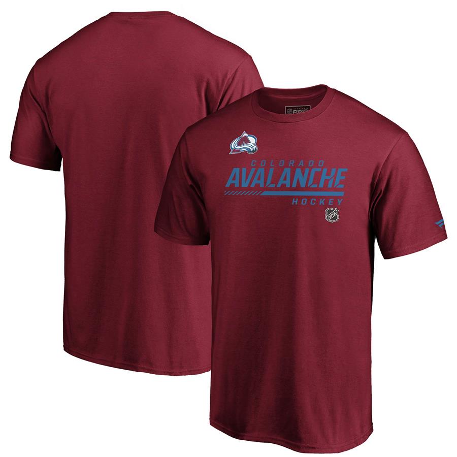 Colorado Avalanche Fanatics Branded Authentic Pro Core Collection Prime T-Shirt - Burgundy