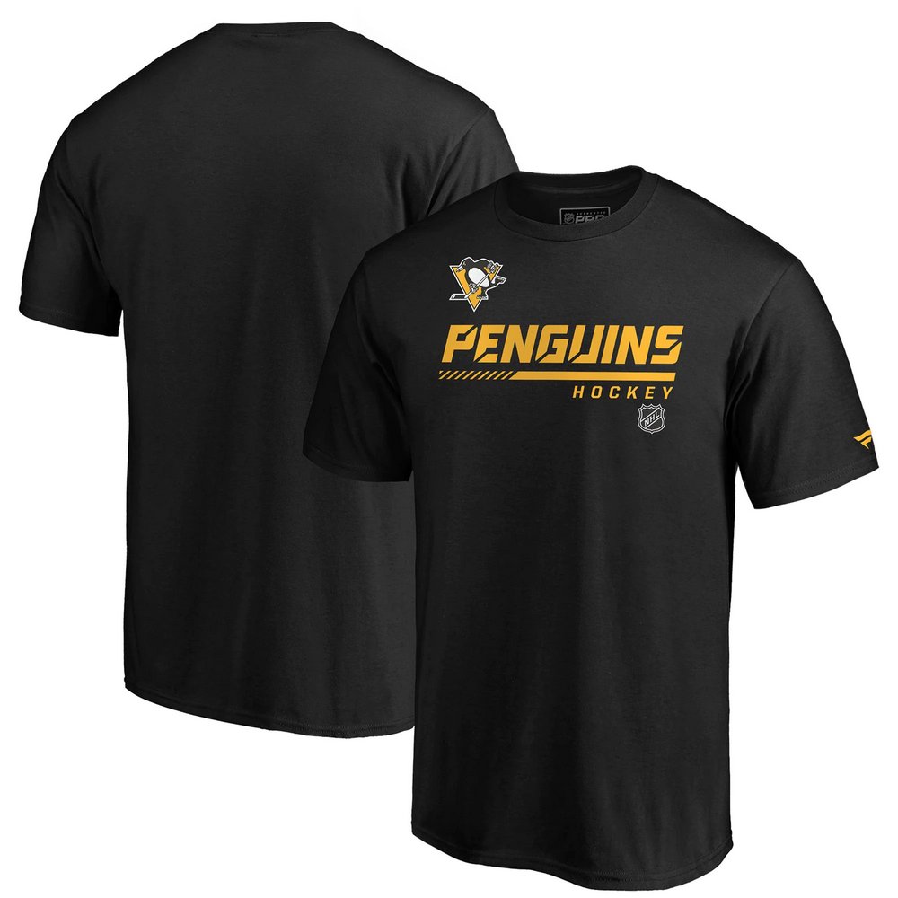 Pittsburgh Penguins Fanatics Branded Authentic Pro Core Collection Prime T-Shirt - Black
