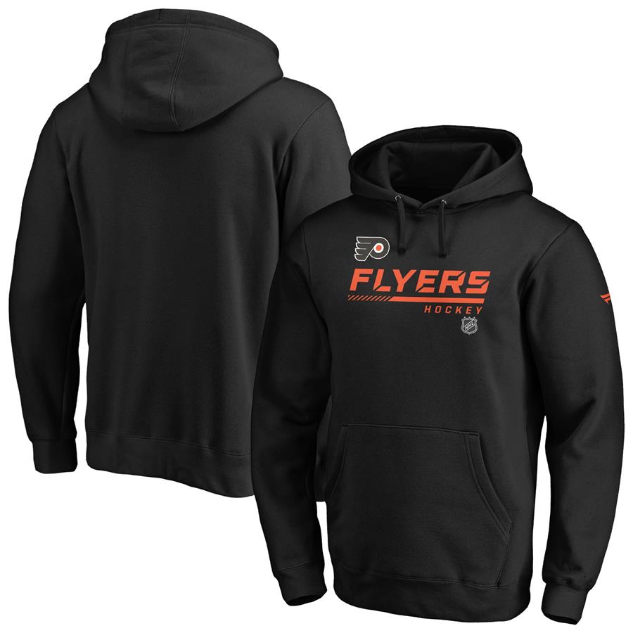 Philadelphia Flyers Fanatics Branded Authentic Pro Core Collection Prime Pullover Hoodie - Black