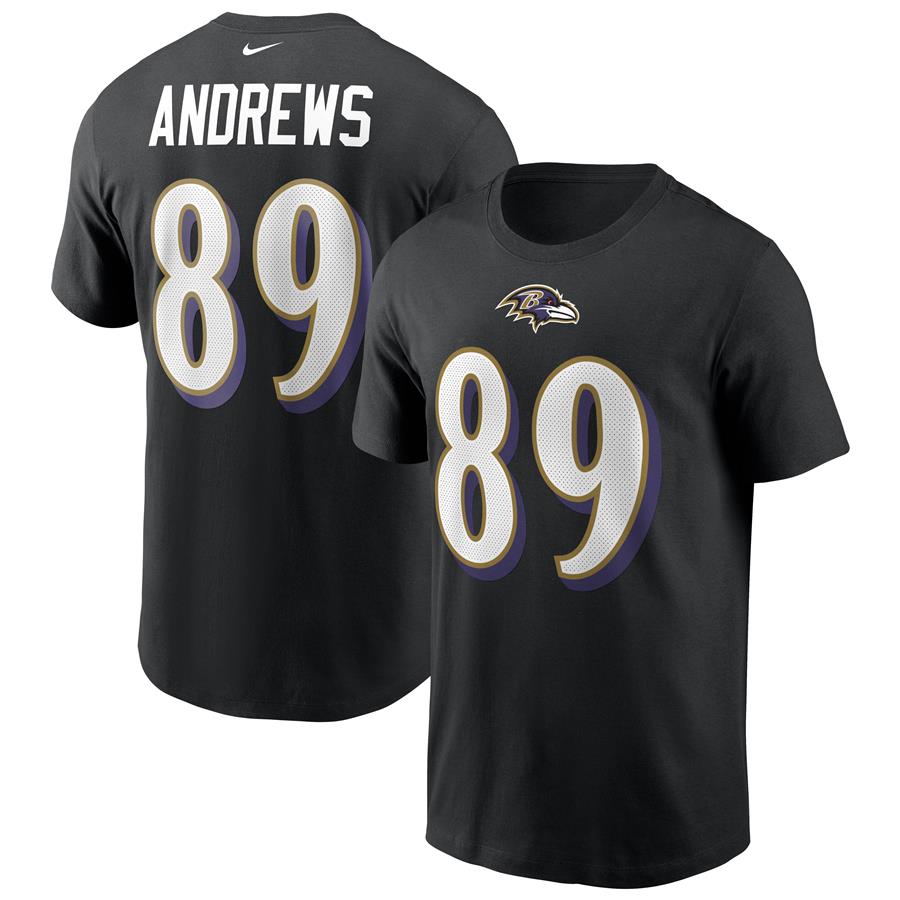 Mark Andrews Baltimore Ravens Nike Name & Number T-Shirt - Black