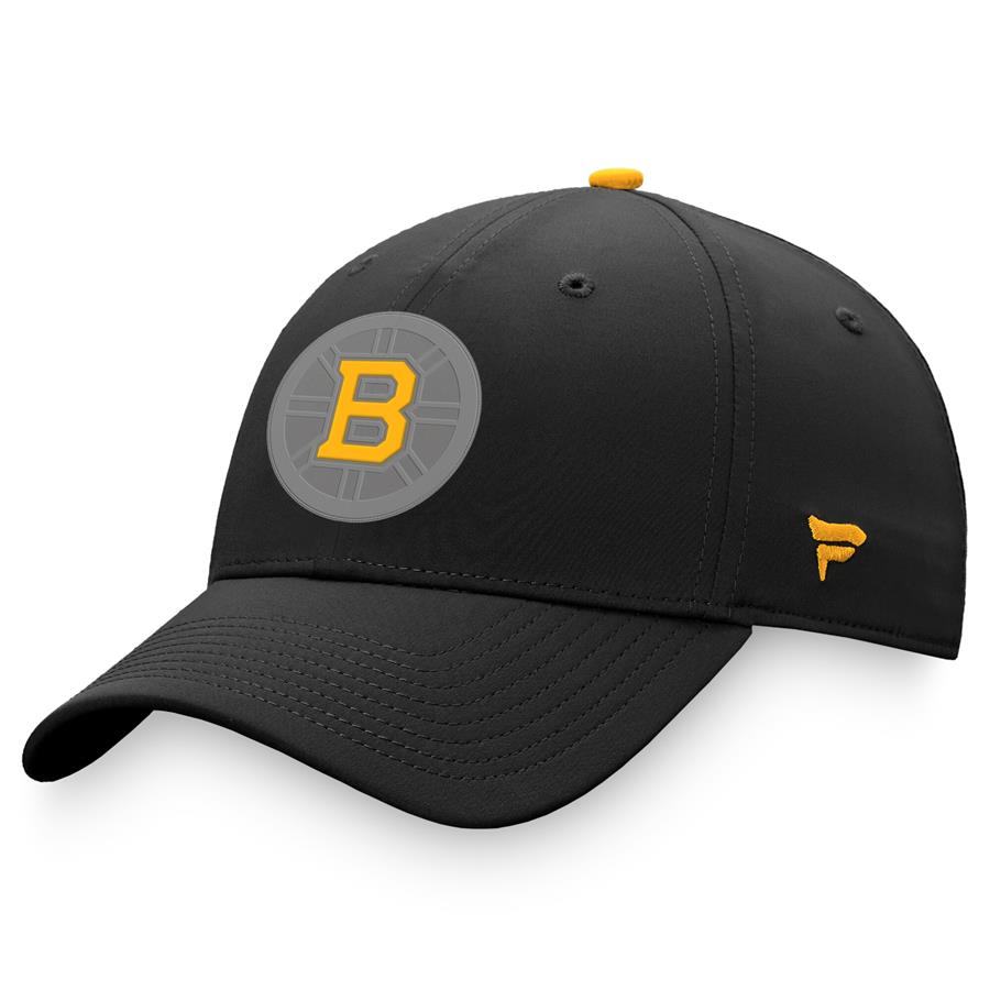 Boston Bruins Fanatics Branded Details Flex Hat - Black