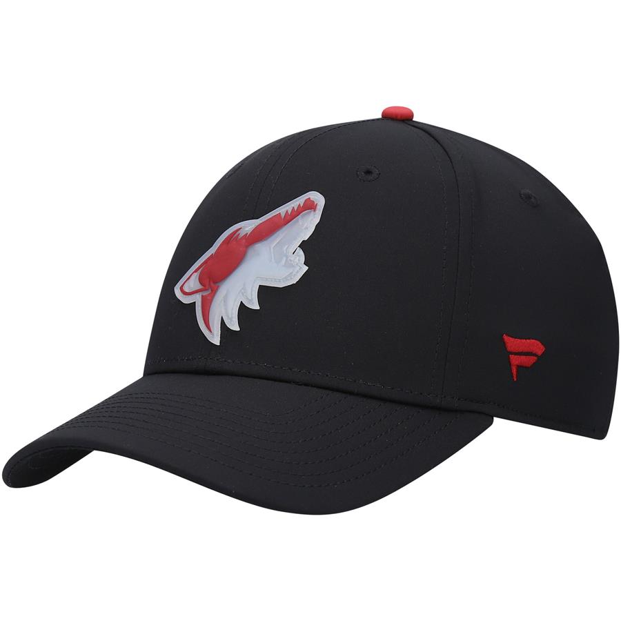 Arizona Coyotes Fanatics Branded Details Flex Hat - Black
