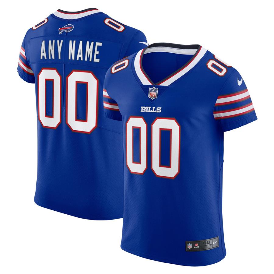Buffalo Bills Nike Vapor Elite Custom Jersey - Royal