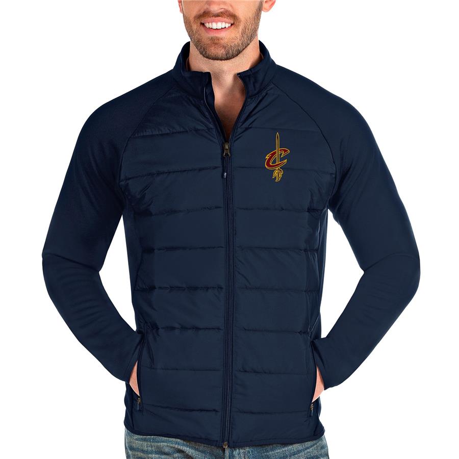 Cleveland Cavaliers Antigua Altitude Full-Zip Jacket - Navy