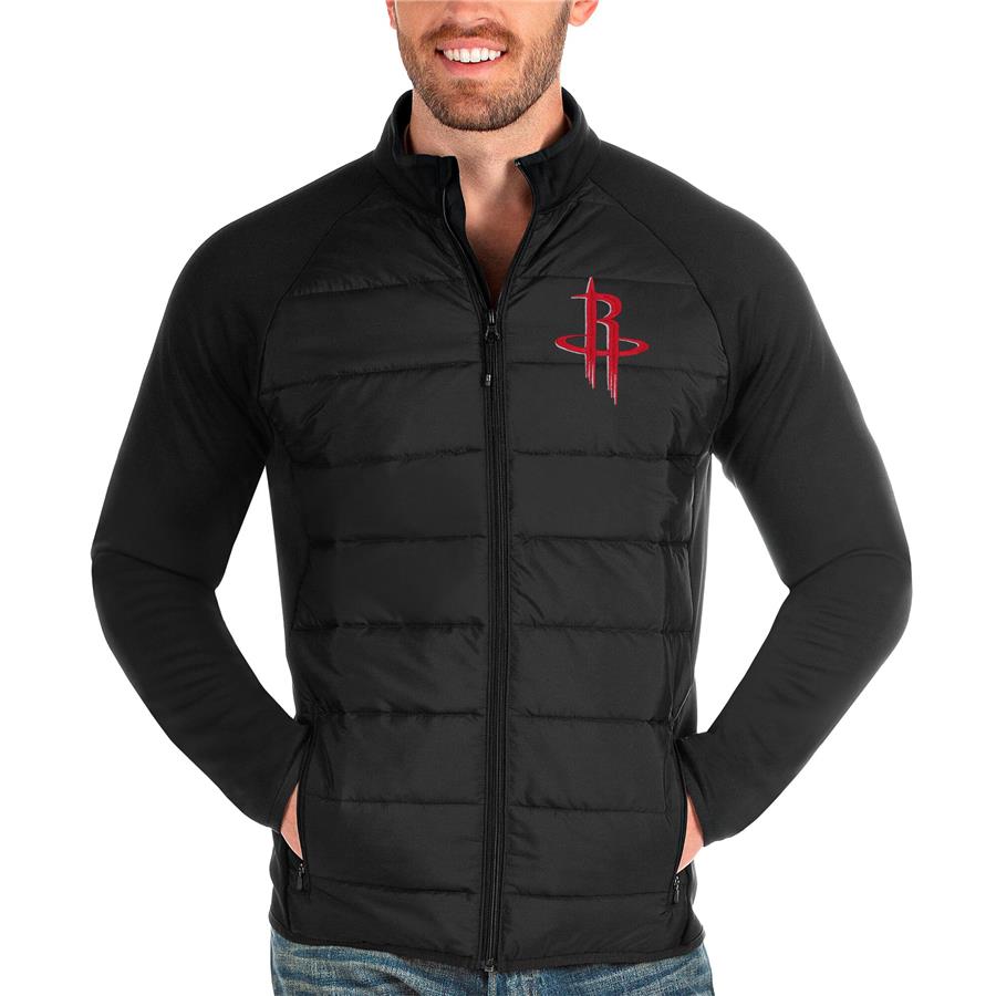 Houston Rockets Antigua Altitude Full-Zip Jacket - Black