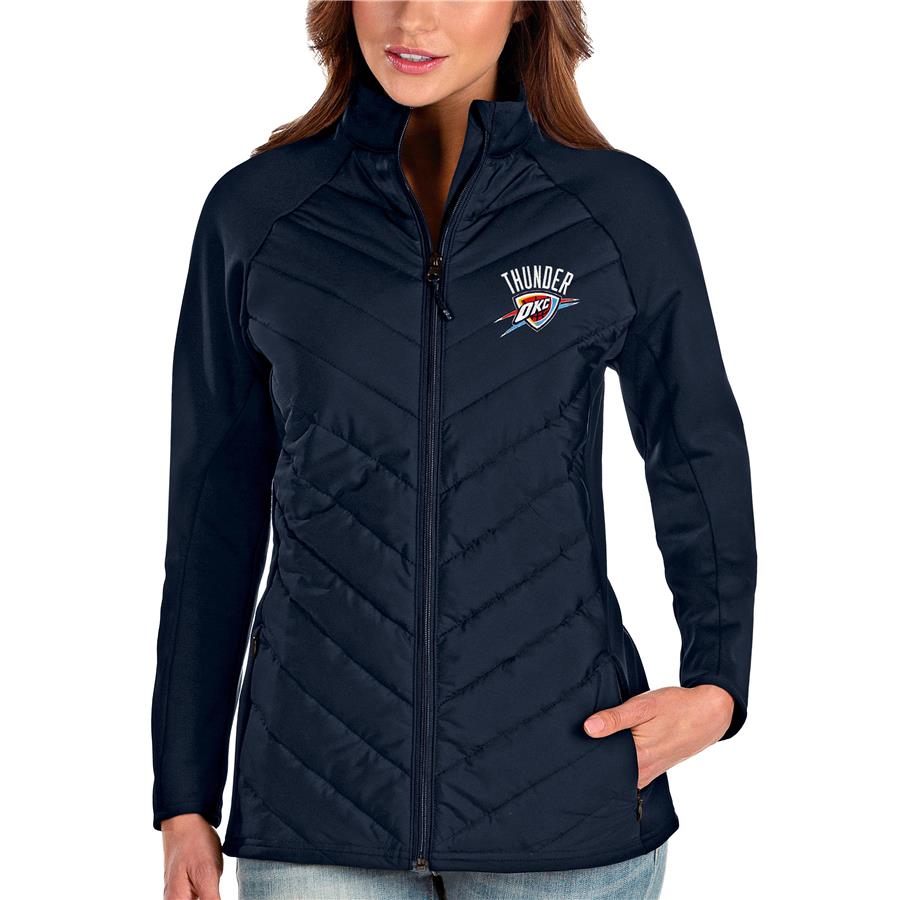 Oklahoma City Thunder Antigua Women's Altitude Full-Zip Jacket - Navy