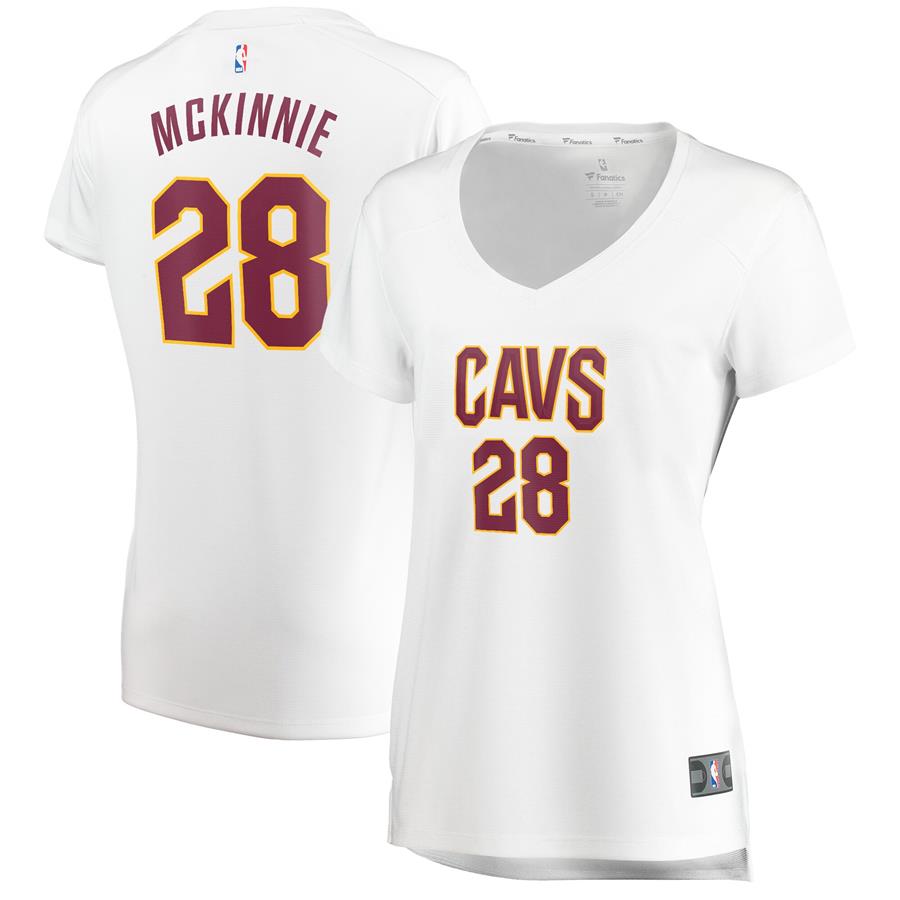 Alfonzo McKinnie Cleveland Cavaliers Fanatics Branded Women's Fast Break Player Jersey - Association Edition - White