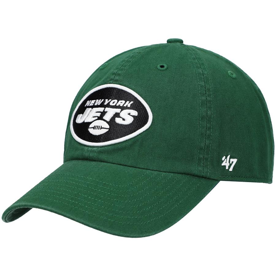 New York Jets '47 Primary Clean Up Adjustable Hat - Green