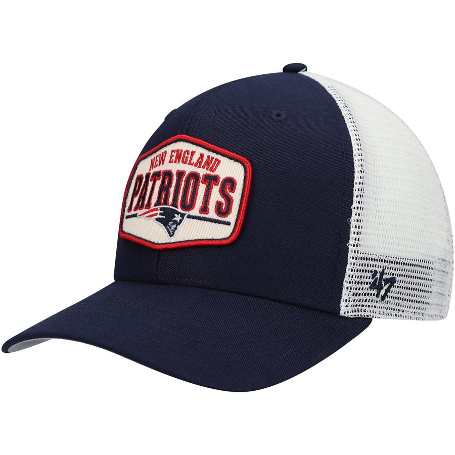 New England Patriots '47 Shumay MVP Snapback Hat - Navy