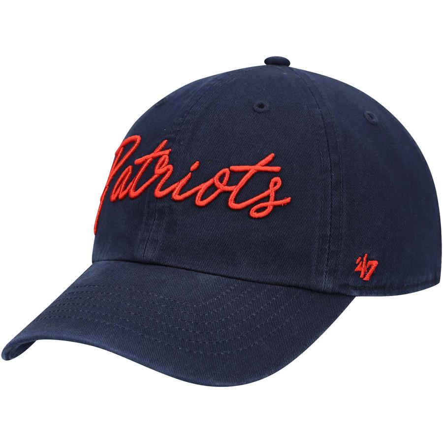 New England Patriots '47 Women's Vocal Clean Up Adjustable Hat - Navy