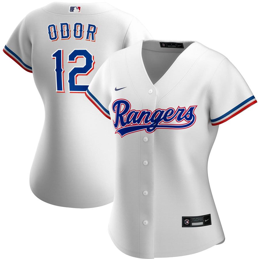 Rougned Odor Texas Rangers Nike Women's Home Replica Player Jersey - White