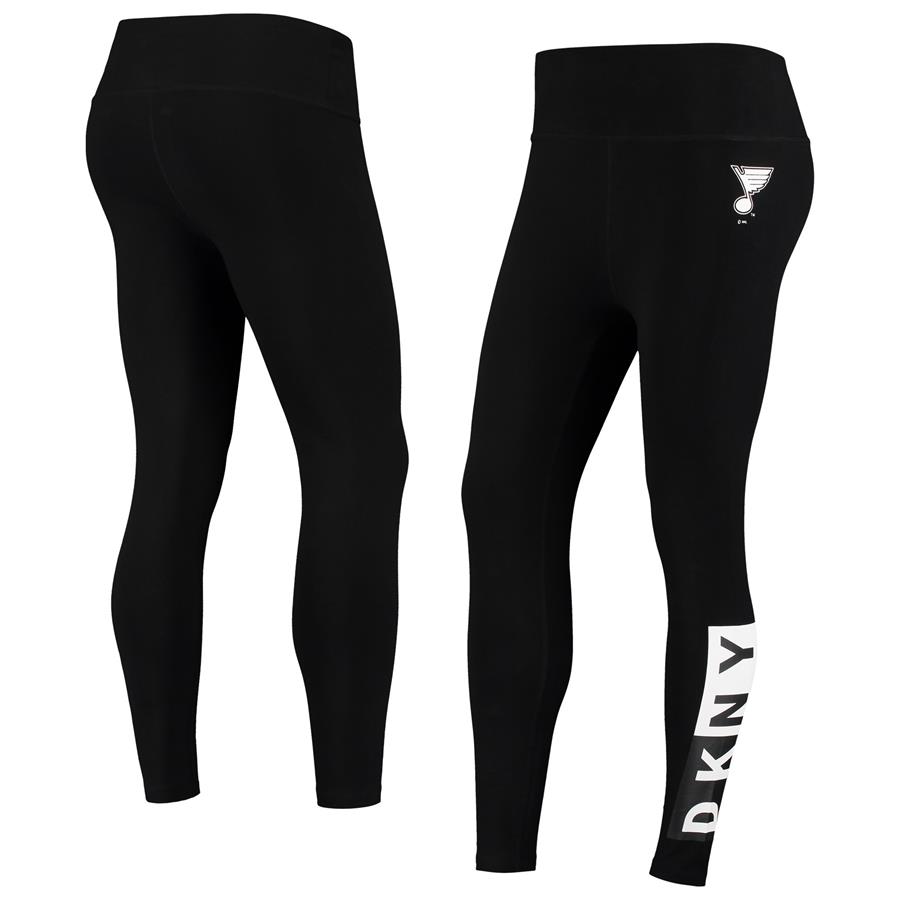 St. Louis Blues DKNY Sport Women's Stella Leggings - Black