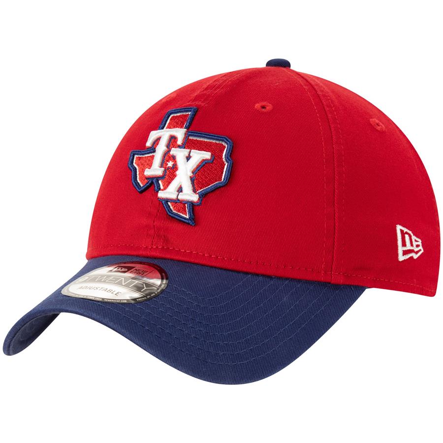 Texas Rangers New Era Alternate 3 Replica Core Classic 9TWENTY Adjustable Hat - Red