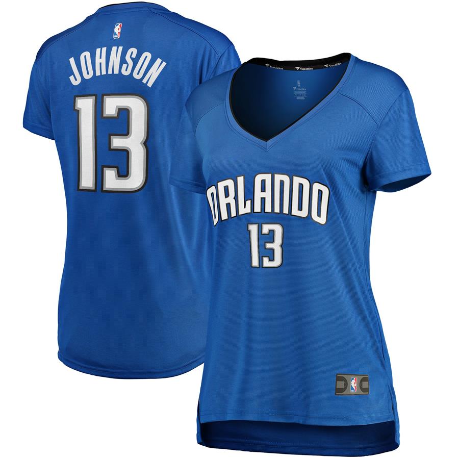 BJ Johnson Orlando Magic Fanatics Branded Women's Fast Break Player Jersey - Icon Edition - Blue