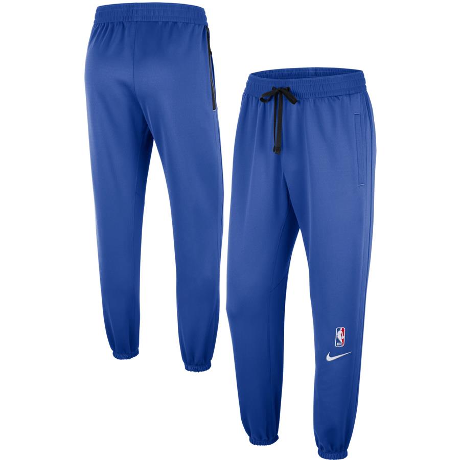 Dallas Mavericks Nike Showtime Logo Performance Pants - Blue