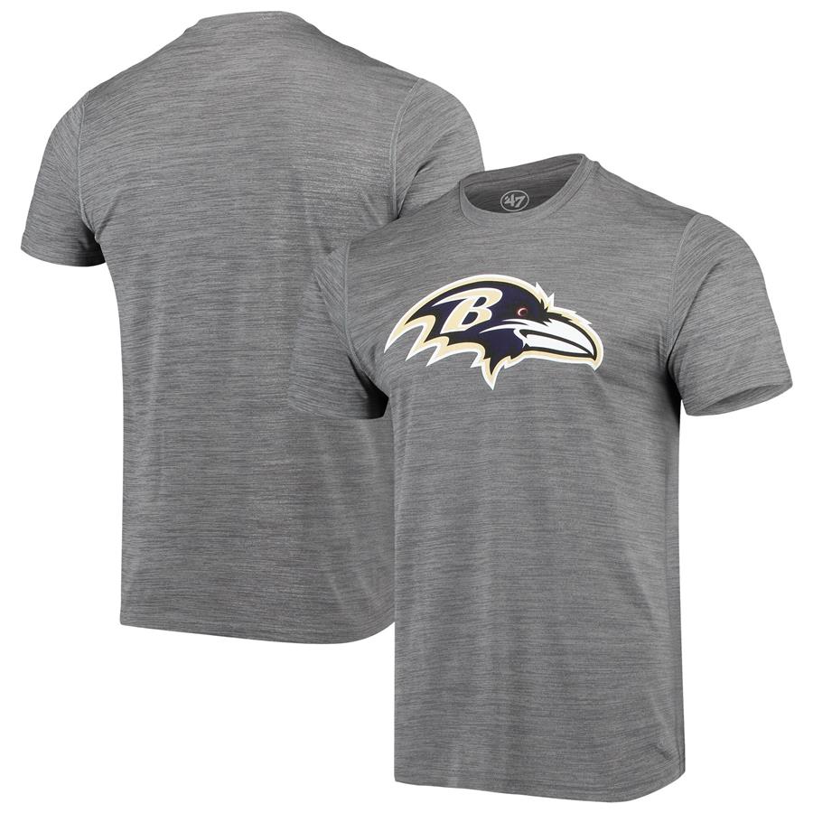 Baltimore Ravens '47 Top Mark Impact T-Shirt - Charcoal