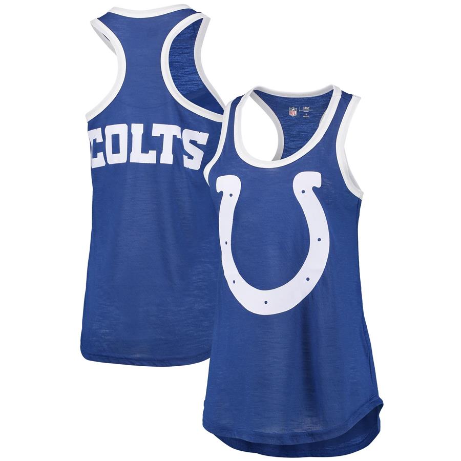Indianapolis Colts G-III 4Her by Carl Banks Women's Tater Tank Top - Heather Royal