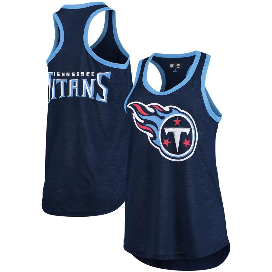 Tennessee Titans G-III 4Her by Carl Banks Women's Tater Tank Top - Navy