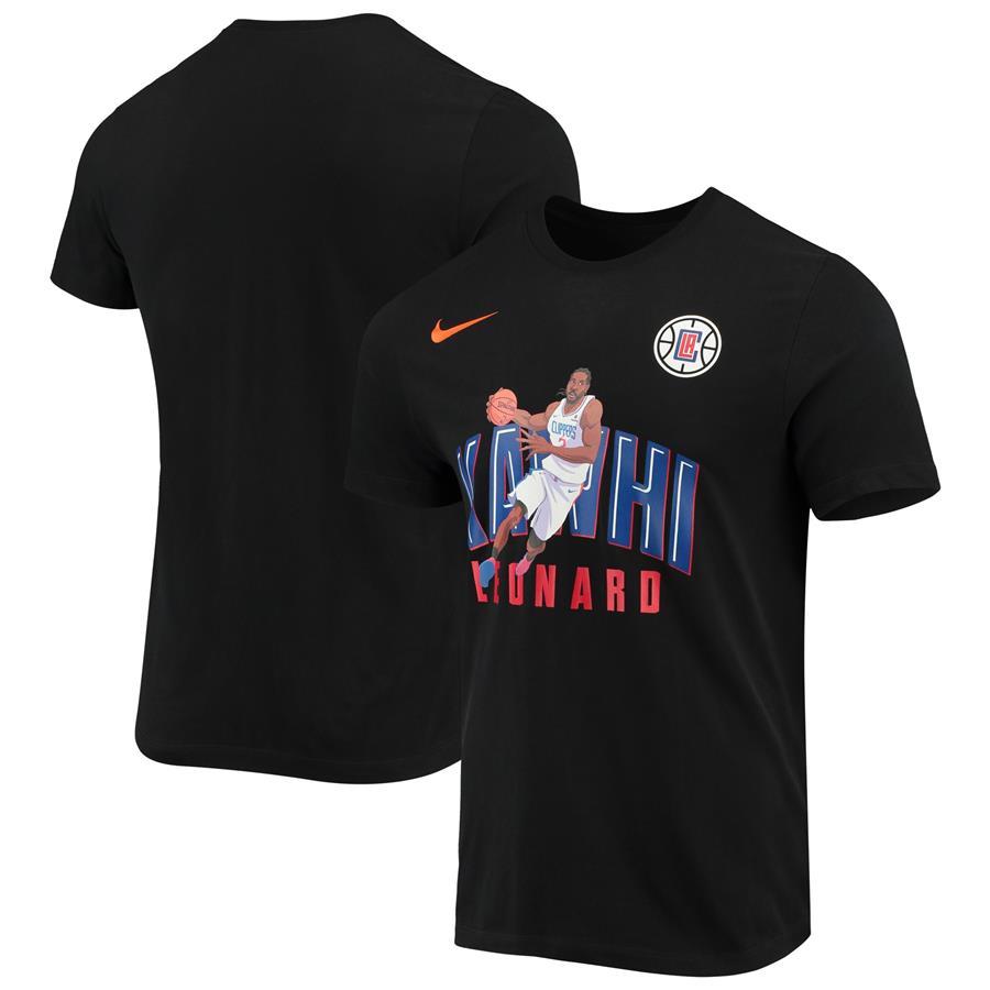 Kawhi Leonard LA Clippers Nike Hero Performance T-Shirt - Black