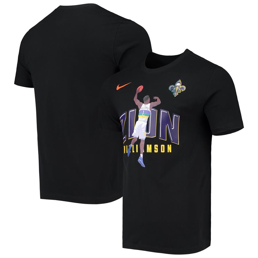 Zion Williamson New Orleans Pelicans Nike Hero Performance T-Shirt - Black