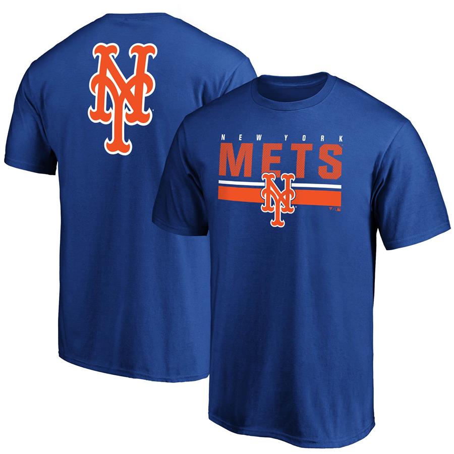 New York Mets Fanatics Branded Team Logo End Game T-Shirt - Royal