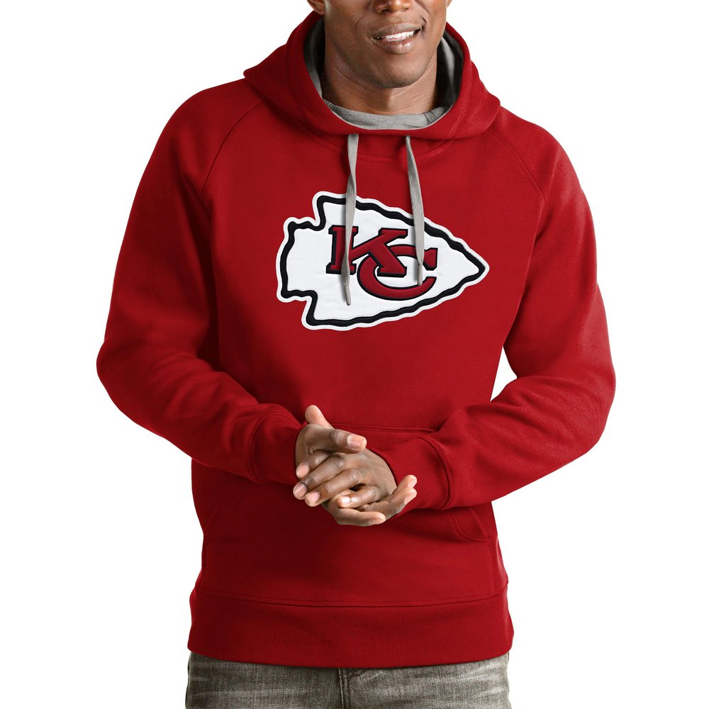 Худи Kansas City Chiefs Antigua Team Victory (красный)