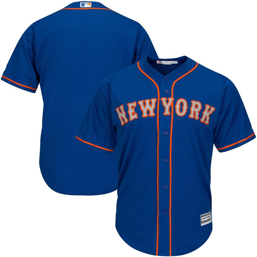New York Mets Majestic Alternate Official Team Jersey - Royal