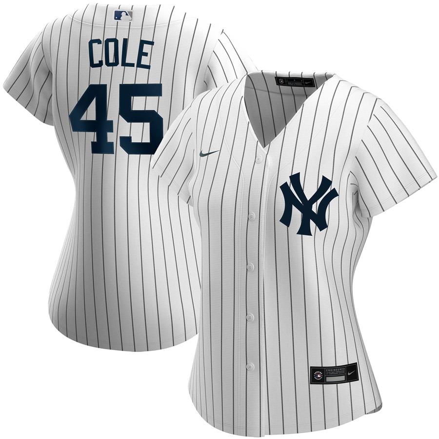 Женское джерси Gerrit Cole New York Yankees Nike Home Replica Player (белый)