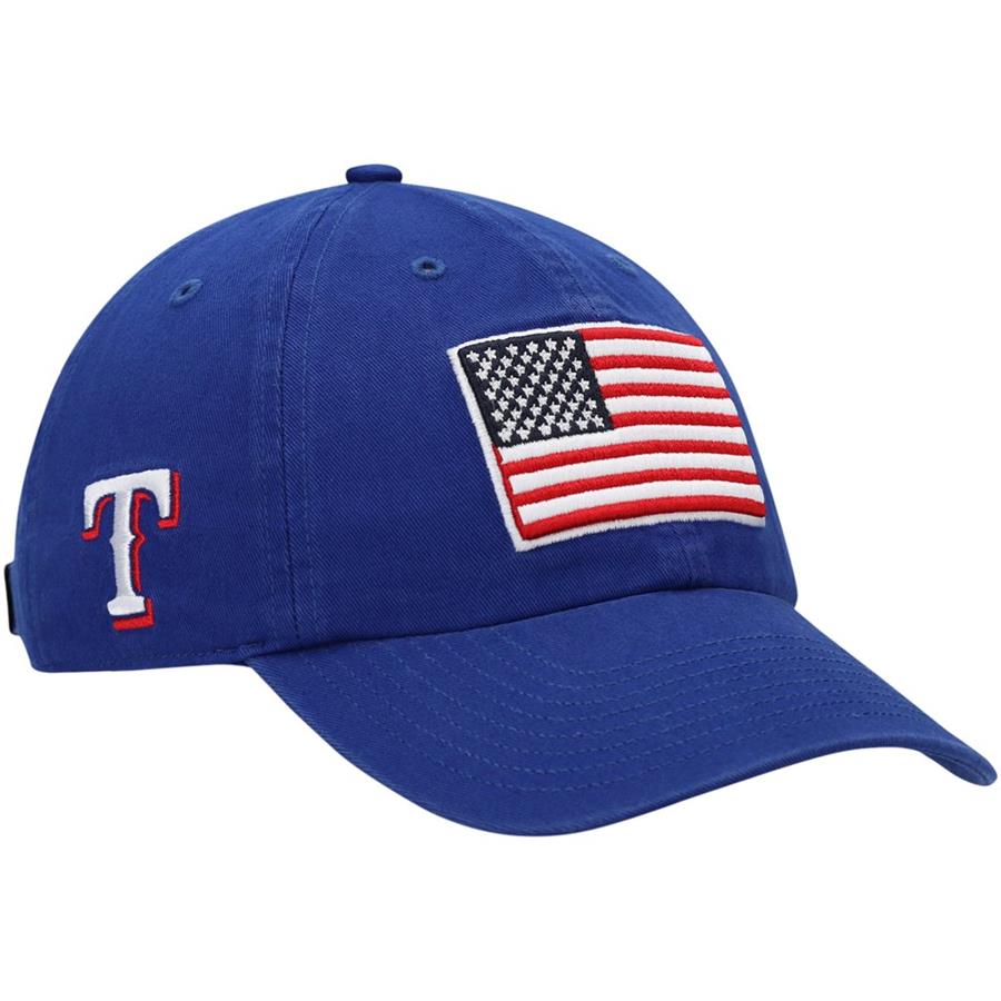 Texas Rangers '47 Heritage Front Clean Up Adjustable Hat - Royal