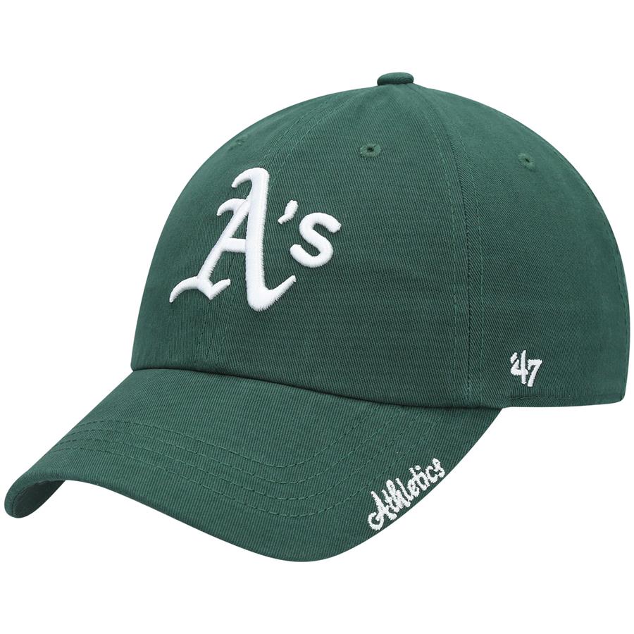 Oakland Athletics '47 Women's Team Miata Clean Up Adjustable Hat - Green