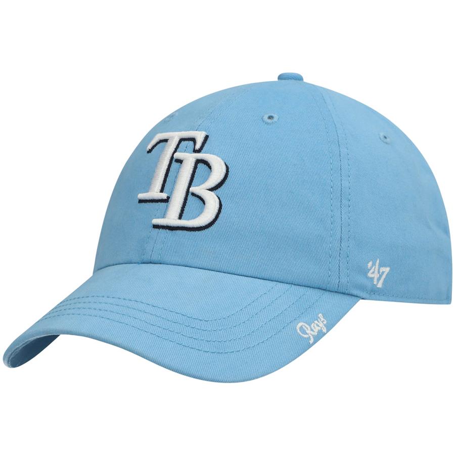 Tampa Bay Rays '47 Women's Team Miata Clean Up Adjustable Hat - Light Blue