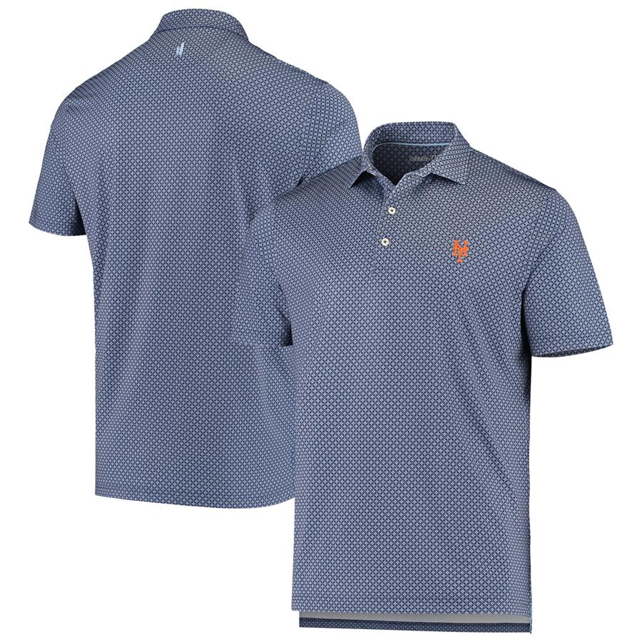 New York Mets johnnie-O Howe Polo - Navy