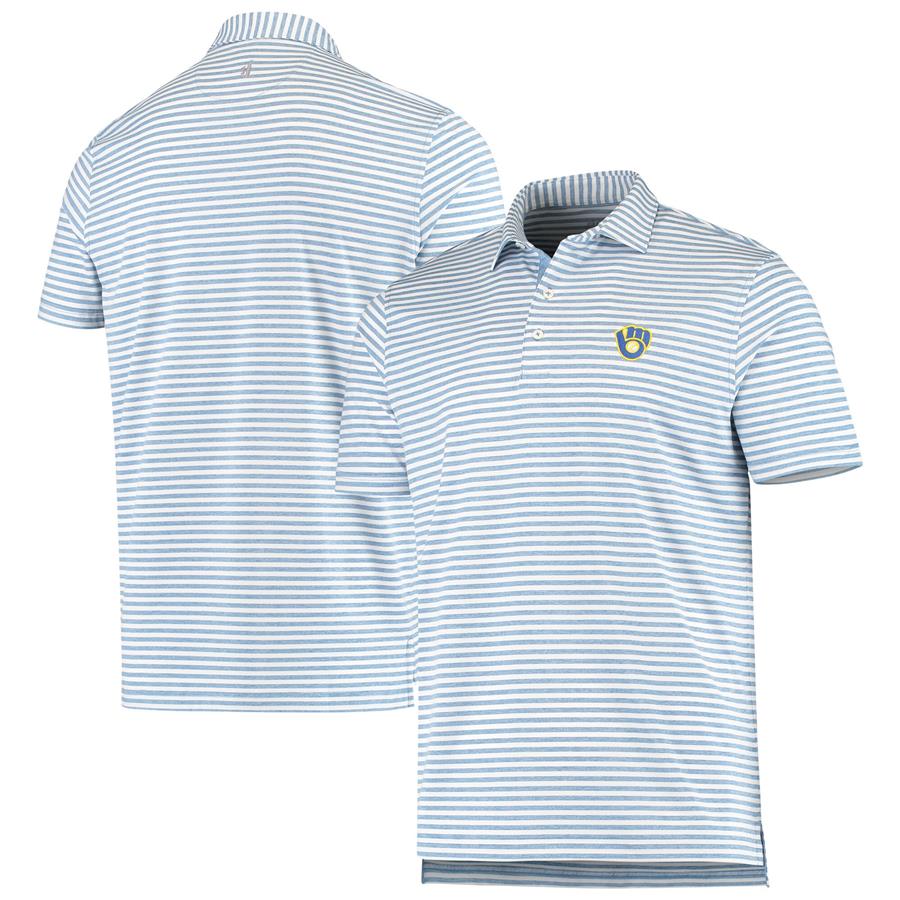 Milwaukee Brewers johnnie-O Smith Polo - Royal