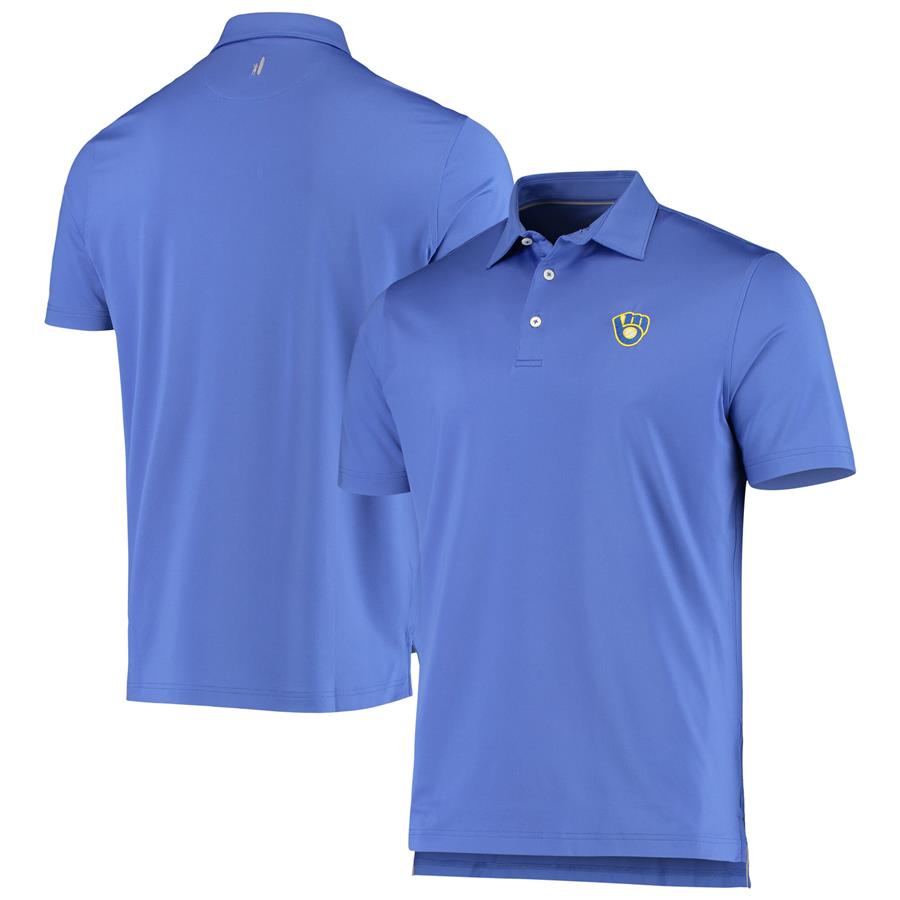 Milwaukee Brewers johnnie-O Birdie Polo - Royal