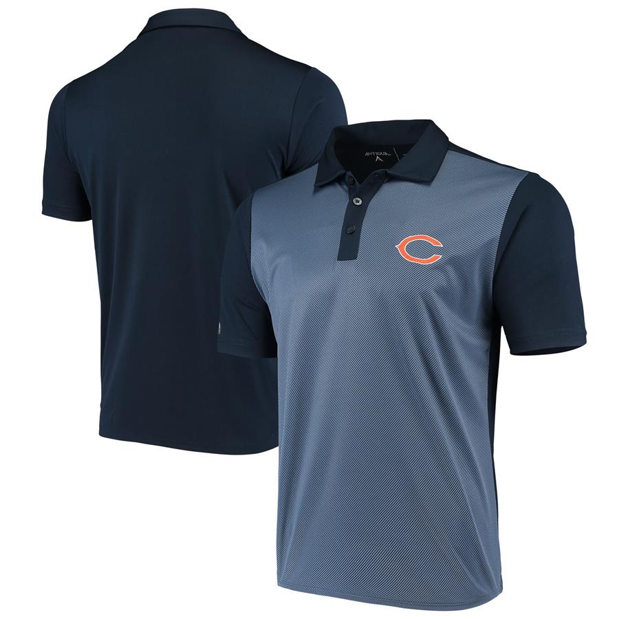 Chicago Bears Antigua Flash Polo - Navy