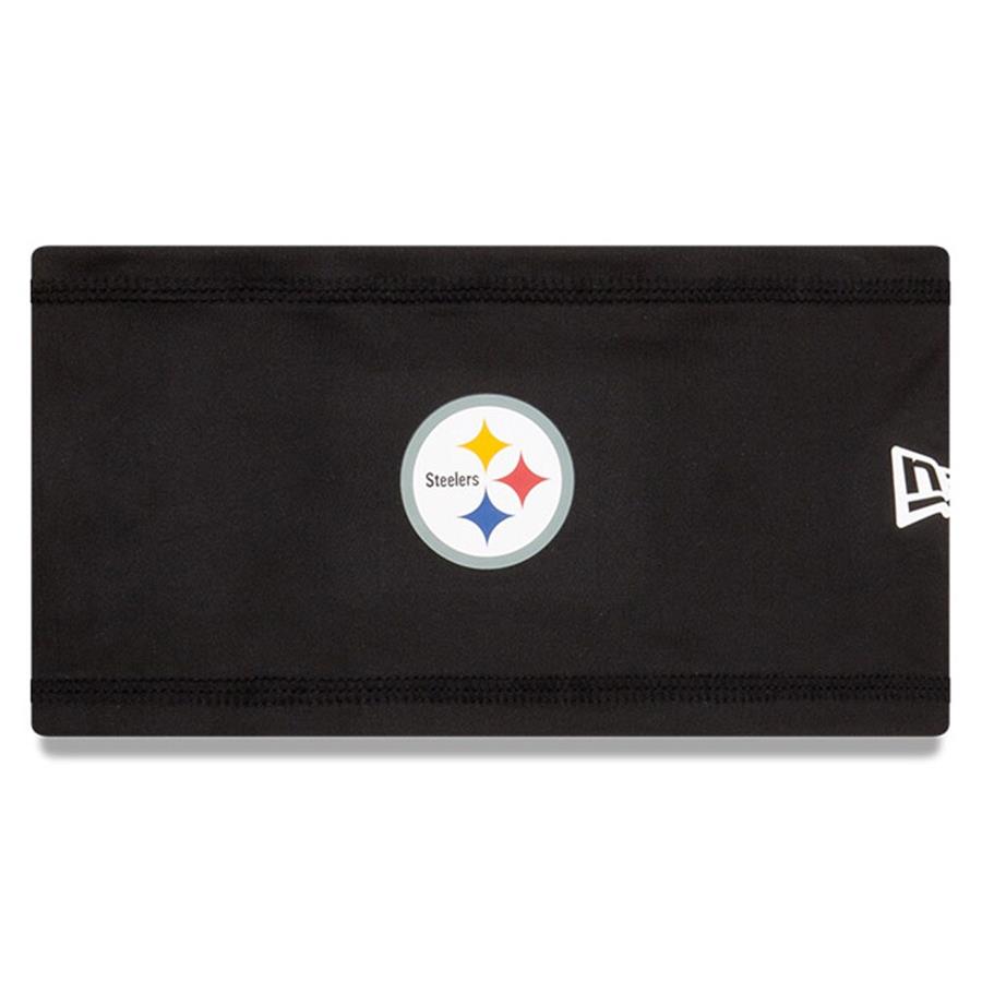 Pittsburgh Steelers New Era Official Training Camp Headband - Black