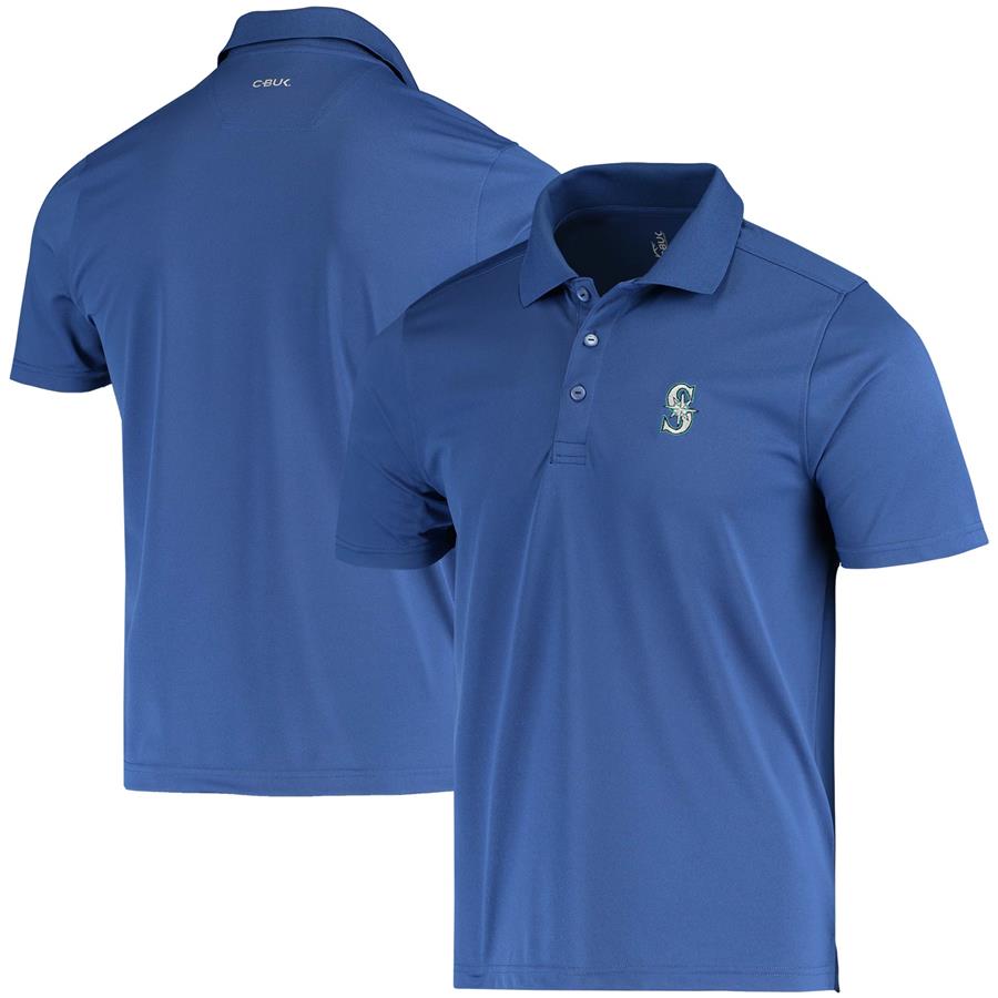 Seattle Mariners CBUK by Cutter & Buck Fairwood Polo - Royal
