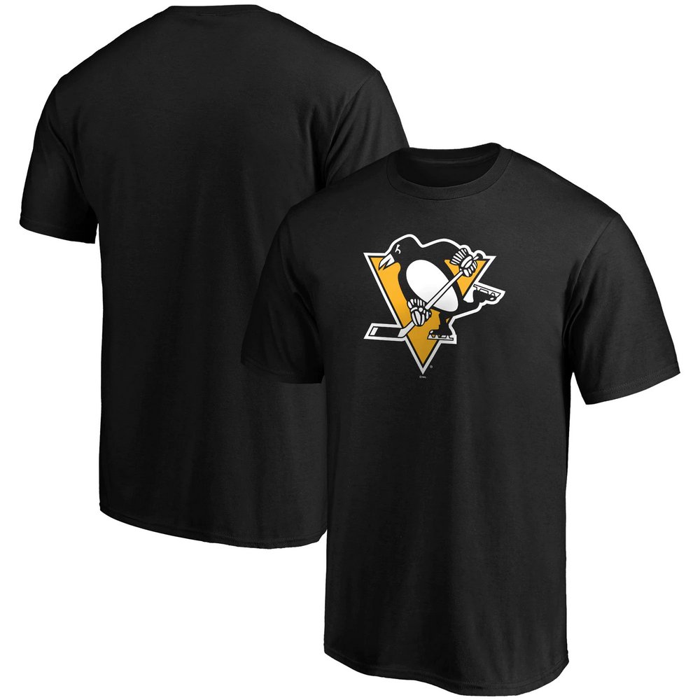 Pittsburgh Penguins Fanatics Branded Team Primary Logo T-Shirt - Black
